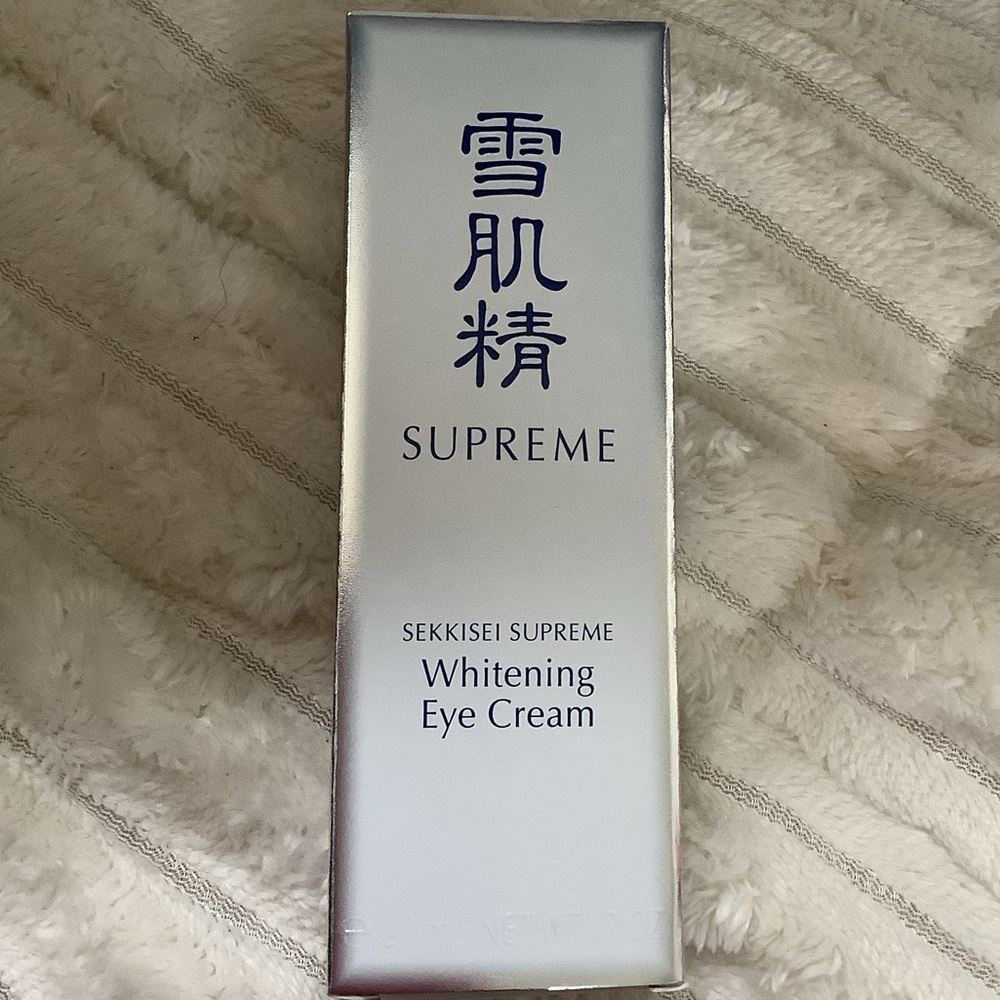 Sekkisei Supreme Whitening Eye Cream — Silver 20 ml